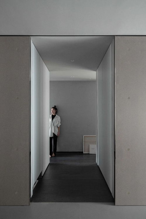 全灰色水泥風(fēng)的家,不同質(zhì)感,不同層次,高級(jí)